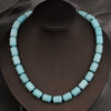 ZOSHI Vintage Women Necklace Jewelry Beaded Choker Nature Tiger Eye Stone Beads Collares Handmade Rope DIY Short Necklace