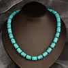 ZOSHI Vintage Women Necklace Jewelry Beaded Choker Nature Tiger Eye Stone Beads Collares Handmade Rope DIY Short Necklace