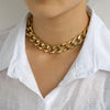 ZOVOLI Punk Cuban Link Thick Chain Choker Necklace Men Statement Gold Minimalist Chunky Necklaces For Women 2021 Hip Hop Jewelry