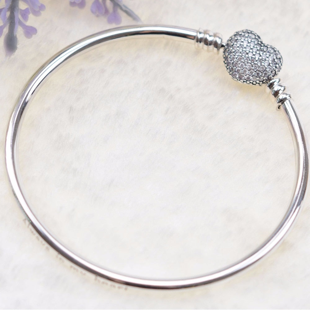 Fits Bracelets Rose Plate Dazzling Daisy Charm Beads 925 Sterling Silver Pave AAA CZ Flower Beads DIY Fine Jewelry