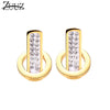 stud earrings 2020 fashion jewelry accessories stainless steel for women silver gold jewelery earing brincos female women's