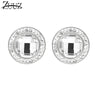 stud earrings 2020 fashion jewelry accessories stainless steel for women silver gold jewelery earing brincos female women's