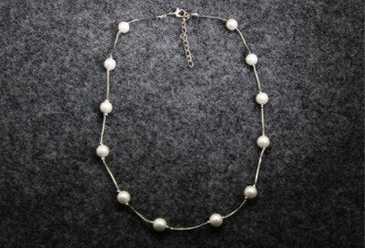 ZYZQ  Sweater Necklaces For Women With Exquisite Simulated Pearl Anniversary Present Accessories For Women