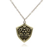 Zelda Necklace Anime The Legend of Zelda Pendant Necklaces Key Collana a Forma di cuore Necklaces & Pendants For Fans