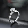 Zircon Adjustable Rings For Women 925 Stamp Silver Color Wedding Ring  Jewelry 2022 Trend GaaBou Jewellery