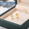 Zircon Butterfly Earrings For Women Girls Mini Stainless Steel Hoop Earrings 2023 Trend Korean Jewelry pendientes
