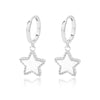 Zircon Butterfly Earrings For Women Girls Mini Stainless Steel Hoop Earrings 2023 Trend Korean Jewelry pendientes