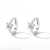 Zircon Butterfly Earrings For Women Girls Mini Stainless Steel Hoop Earrings 2023 Trend Korean Jewelry pendientes