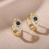 Zircon Heart Drop Earrings for Women Stainless Steel Couple Earrings 2023 Trend French Romantic Jewelry boucle oreille femme