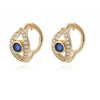 Zircon Heart Drop Earrings for Women Stainless Steel Couple Earrings 2023 Trend French Romantic Jewelry boucle oreille femme