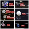 Zircon Pendant Shiny Choker For Women Fishline Necklace Jewelry Transparent Invisible Line Fashion
