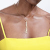 Zodiac Necklace For Women Stainless Steel Letters Pendant Choker Constellation Jewelry Aries Gemini Cancer Friend Necklace