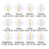Zodiac Necklace For Women Stainless Steel Letters Pendant Choker Constellation Jewelry Aries Gemini Cancer Friend Necklace