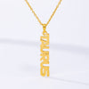 Zodiac Necklace For Women Stainless Steel Letters Pendant Choker Constellation Jewelry Aries Gemini Cancer Friend Necklace