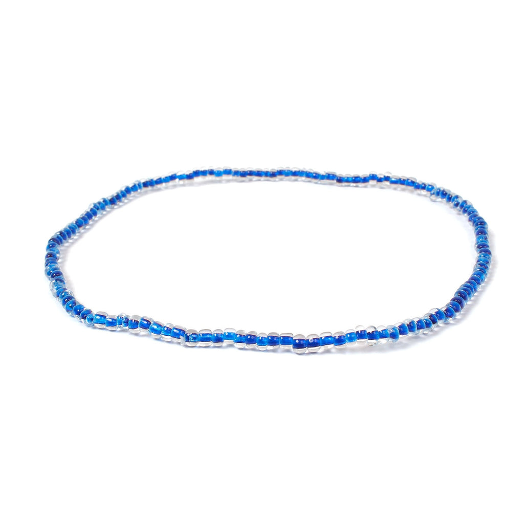 Zuowen Handmade Beaded Elastic Choker Necklace Bohemian Colorful Beads Chain Necklaces for Women Summer Jewelry