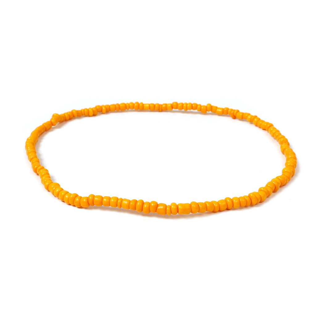 Zuowen Handmade Beaded Elastic Choker Necklace Bohemian Colorful Beads Chain Necklaces for Women Summer Jewelry