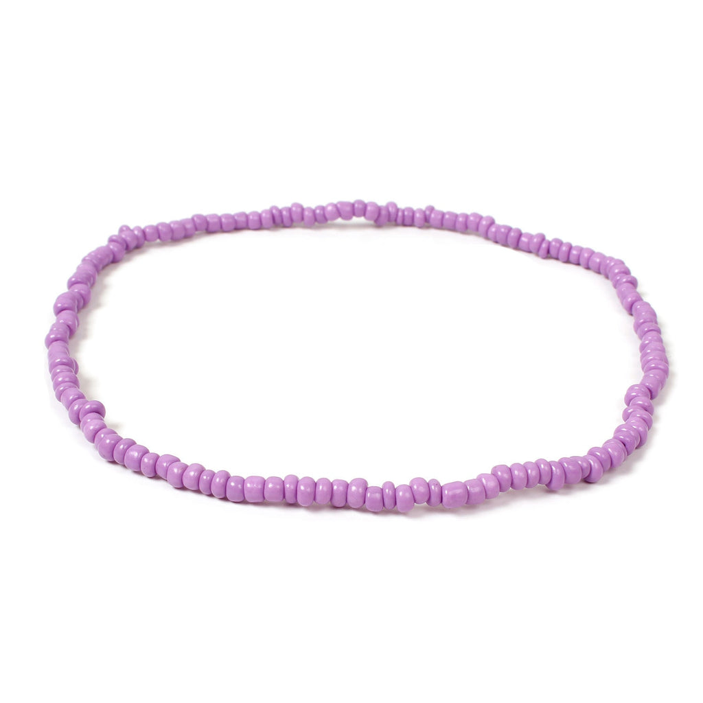 Zuowen Handmade Beaded Elastic Choker Necklace Bohemian Colorful Beads Chain Necklaces for Women Summer Jewelry