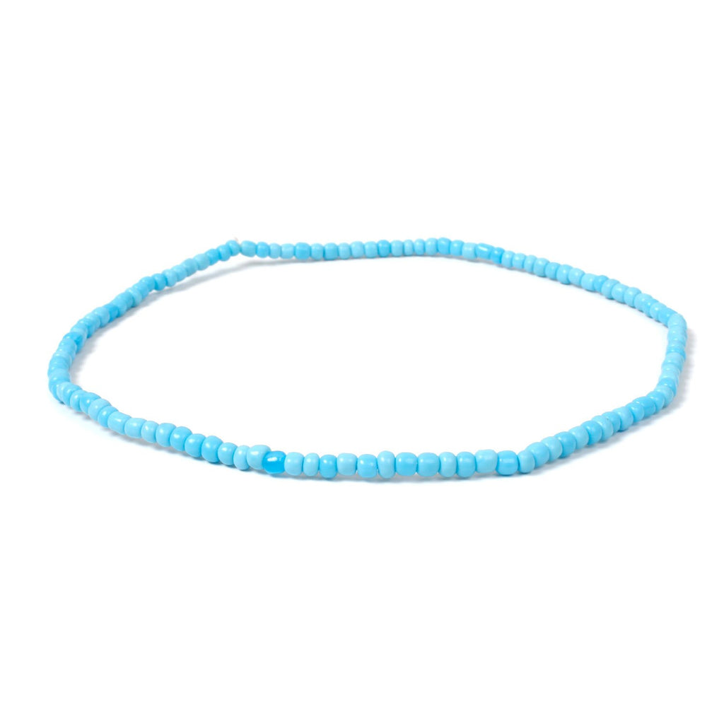 Zuowen Handmade Beaded Elastic Choker Necklace Bohemian Colorful Beads Chain Necklaces for Women Summer Jewelry