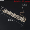 alloy nickel free full rhinestone party club wedding necklaces flowers punk Hyperbole chokers necklaces girls gifts fj647