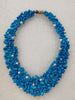 amethyts/turquoise/red coral pearl baroque necklace 18inch   beads nature woman 2020