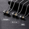barbell 2021 stainless steel necklace mens Couple pendants Fitness sports man Fitness accesories jewelry on the neck pride