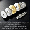barbell 2021 stainless steel necklace mens Couple pendants Fitness sports man Fitness accesories jewelry on the neck pride