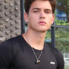 barbell 2021 stainless steel necklace mens Couple pendants Fitness sports man Fitness accesories jewelry on the neck pride