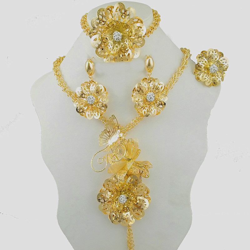 beads-copper-jewelry-set-wedding-women-necklace- -price-free-shipping-dubai-jewelry-sets-bridal-jewelry