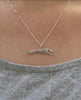 gift Hollow Pet Pendant Greyhound run women Necklace  christmas gift for friend