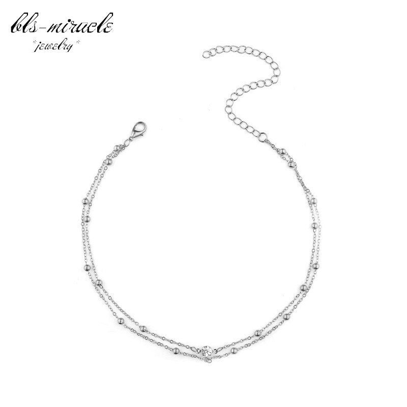 bls-miracle punk jewelry accessories mix color  crystal h  choker   Necklace  for couple lovers'  N507