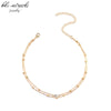 bls-miracle punk jewelry accessories mix color  crystal h  choker   Necklace  for couple lovers'  N507