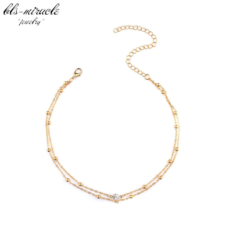 bls-miracle punk jewelry accessories mix color  crystal h  choker   Necklace  for couple lovers'  N507