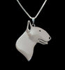 bull terrier necklace dog pet lover pendant jewelry golden two colors plated in stock fast delivery