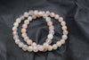 cherry blossom agate round 7-8mm bracelet 7.5inch   beads nature FPPJ