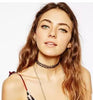 collares Vintage Stretch Tattoo Choker Necklace Punk Retro Gothic Elastic Pendants Necklaces for women christmas gift