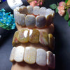 coral jade square 15* 20mm bracelet 7.5inch   beads nature
