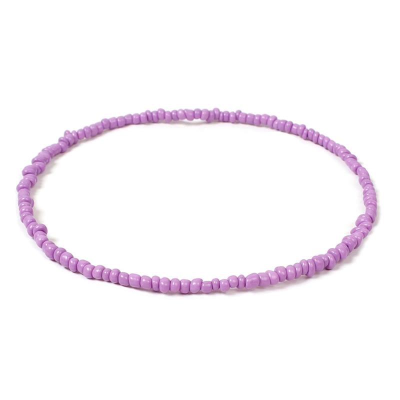 coxeer 1pc Bohemian Style Bead Decor Necklace Choker Handmade Cute Bohemia Bead Choker Necklace Jewelry Accessories For Beach