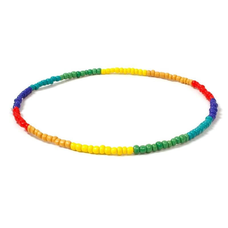 coxeer 1pc Bohemian Style Bead Decor Necklace Choker Handmade Cute Bohemia Bead Choker Necklace Jewelry Accessories For Beach