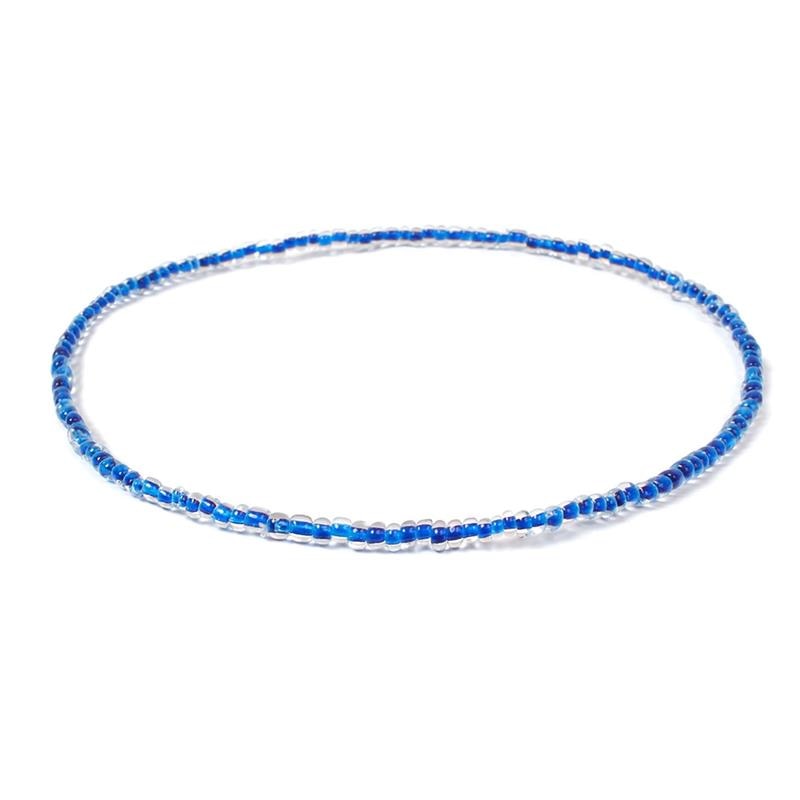 coxeer 1pc Bohemian Style Bead Decor Necklace Choker Handmade Cute Bohemia Bead Choker Necklace Jewelry Accessories For Beach