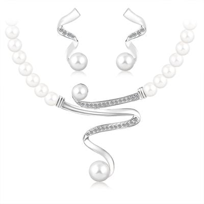 crystal jewelry sets women girls gold silver color african beads nigerian wedding bridal round necklace earrings jewellery set