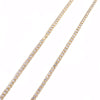 dancer singer designs gold silver color men women jewelry hip hop 1 row tennis necklace iced bling crystal rap cz chain