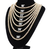 dancer singer designs gold silver color men women jewelry hip hop 1 row tennis necklace iced bling crystal rap cz chain