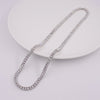 dancer singer designs gold silver color men women jewelry hip hop 1 row tennis necklace iced bling crystal rap cz chain