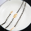 docona Ethnic Style Gold Color Shell Choker Necklace for Women Black Seed Beaded Clavicle Chains Female Wedding Jewelry A13102