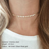 eManco Gold stainless steel choker necklace women korean aesthetic necklaces for women friend necklace jewelry
