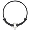 fashion European color elastic fabric bracelet Size can be adjusted by sliding the knots,Charms can be attached to the carrier