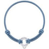 fashion European color elastic fabric bracelet Size can be adjusted by sliding the knots,Charms can be attached to the carrier