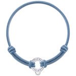 fashion European color elastic fabric bracelet Size can be adjusted by sliding the knots,Charms can be attached to the carrier