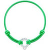 fashion European color elastic fabric bracelet Size can be adjusted by sliding the knots,Charms can be attached to the carrier