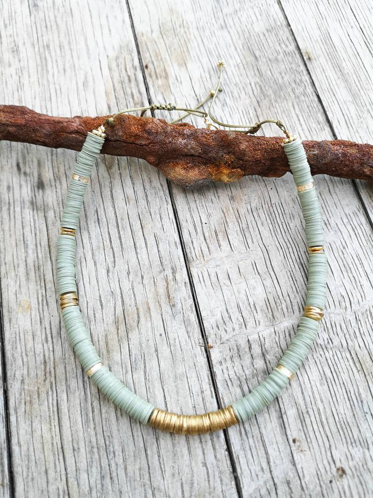 handmade Silicone choker necklace boho 2021 color matching boho clothes accessories for women charm jewelry gifts